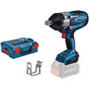 Bosch Masina de insurubat biturbo GDS 18V-1050 H Professional solo 18V L-BOXX Fara baterie Negru-Albastru