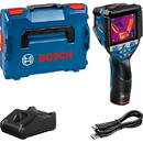 Bosch Bosch GTC 600 C Camera termica digitala, cu 1 acumulator Li-Ion, 2Ah + Incarcator rapid de 4Ah GAL12V-40 + L-Boxx