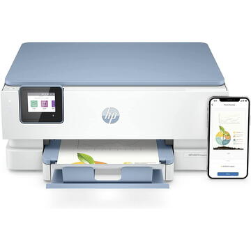 Multifunctionala HP ENVY Inspire 7221e AiO Print Scan Copy EMEA Surf Blue Printer 15ppm/10ppm