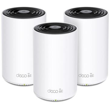 Router wireless TP-LINK Deco XE75 3buc Alb