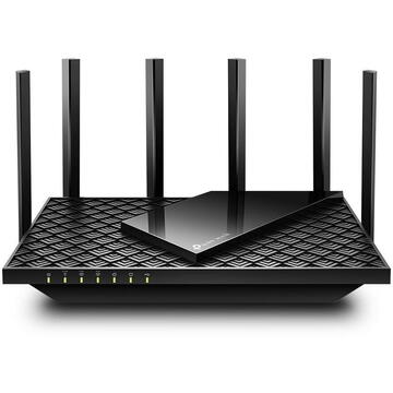 Router wireless TP-LINK AXE5400 WI-FI6E 4x LAN Negru