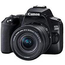 Aparat foto DSLR Canon EOS 250D KIT (18-55mm IS STM), digital camera (black, incl. Canon lens)