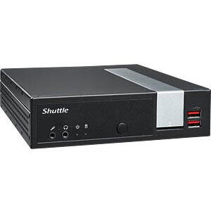 Shuttle DL2000EP, Mini PC (black, Windows 11 Pro 64-bit)