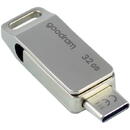 ODA3, 32GB, USB 3.0, Argintiu