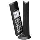 Telefon Dect Panasonic KX-TGK210FXB, negru