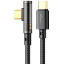 Mcdodo Mcdodo CA-3401 USB to USB-C Prism 90 degree cable, 100W, 1.8m (black)
