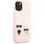 Husa Karl Lagerfeld Husa Silicon Karl &amp; Choupette iPhone 13 Mini Roz