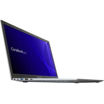 Notebook MICROTECH CoreBook Ultra CB17 17.3" FHD Intel Core i7 1065G7 16GB 512GB SSD Intel Iris Plus Graphics Windows 11 Pro + LiberOS Grey