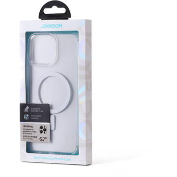 Husa JOYROOM Husa Capac Spate Mingkai Magsafe Transparent Apple iPhone 13 Pro Max