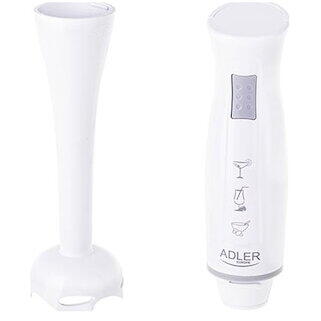 Adler AD 4622 Hand blender, Power 200W, White