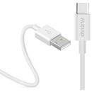 Dudao Dudao USB / USB Type C data charging cable 3A 1m white (L1T white)