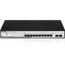 D-Link DGS-1210-10P, 8 porturi, PoE