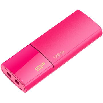 Memorie USB Silicon Power Blaze B05, 128GB, USB 3.0, Pink