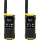 DynaScan Statie radio portabila PMR PNI Dynascan F-15, 446MHz, 0.5W, 16CH, Waterproof IP67, set 2 bucati