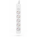 HSK DATA Kerg M02403 5 Earthed sockets  - 3.0m power strip with 3x1,5mm2 cable, 16A