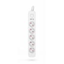 HSK DATA Kerg M02399 5 Earthed sockets  - 1,5m power strip with 3x1mm2 cable, 10A