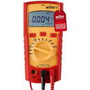 Wiha Multimetru digital 45215, până la 1.000 V AC, CAT IV, dispozitiv de măsurare (roșu/galben)Digital multimeter 45215, up to 1,000 V AC, CAT IV, measuring device (red/yellow)