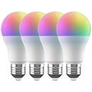 BroadLink Smart LED Wifi bulbs Broadlink LB4E27 RGB (4 pieces)