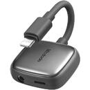 Mcdodo Lightning to AUX mini jack 3.5mm + Lightning adapter, Mcdodo CA-2740 (gray)