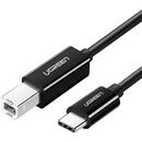 UGREEN Printer Cable USB-C 2.0 to USB-B UGREEN US241, 1m (black)