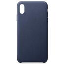Hurtel ECO Leather case cover for iPhone 12 mini navy blue
