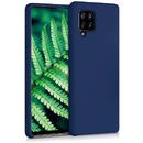 Hurtel Silicone Case Soft Flexible Rubber Cover for Samsung Galaxy A42 5G blue