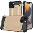 Hybrid Armor Case Tough Rugged Cover for iPhone 13 golden