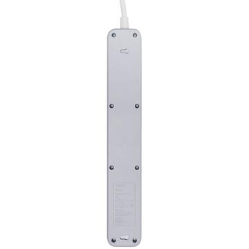 SAVIO Power strip 5 sockets 3m white LZ-09