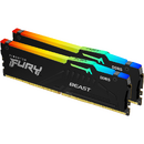 Kingston Fury Beast RGB 32GB, DDR5-5600MHz, CL36, Dual Channel