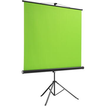 Ecran verde pe trepied Maclean, ecran verde 92", 150x180cm, înălțime reglabilă, MC-931