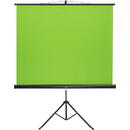 MACLEAN Ecran verde pe trepied Maclean, ecran verde 92", 150x180cm, înălțime reglabilă, MC-931