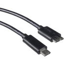 MACLEAN USB Micro B - Type-C 3.0, Maclean, 5Gbps, 1m, MCTV-845
