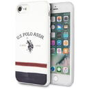 U.S. Polo Assn. US Polo USHCI8PCSTRB iPhone 7/8/SE 2020 / SE 2022 biały/white Tricolor Pattern Collection