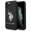 U.S. Polo Assn. US Polo USHCN65SLHRBK iPhone 11 Pro Max Negru/black Silicone Collection