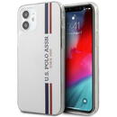 U.S. Polo Assn. US Polo USHCP12SPCUSSWH iPhone 12 mini 5,4" biały/white Tricolor Collection