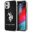U.S. Polo Assn. US Polo USHCP12STPUHRBK iPhone 12 mini 5,4" Negru/black Shiny Big Logo