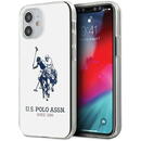 U.S. Polo Assn. US Polo USHCP12STPUHRWH iPhone 12 mini 5,4" biały/white Shiny Big Logo