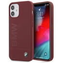 Bmw Etui BMW BMHCP12SSLBLRE iPhone 12 mini 5,4" czerwony/red hardcase Silicone Signature Logo