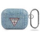 Guess GUACAPTPUJULLB AirPods Pro cover blue/light blue Jeans Collection