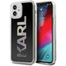 Karl Lagerfeld Karl Lagerfeld KLHCP12SKLMLBK iPhone 12 mini 5,4" czarny/black hardcase Karl Logo Glitter