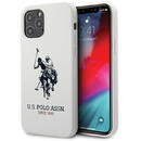 U.S. Polo Assn. US Polo USHCP12MSLHRWH iPhone 12/12 Pro 6,1" biały/white Silicone Collection