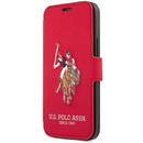 U.S. Polo Assn. US Polo USFLBKP12SPUGFLRE iPhone 12 mini 5,4" czerwony/red book Polo Embroidery Collection