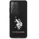 U.S. Polo Assn. US Polo USHCS21LSLHRBK S21 Ultra G998 Negru/black Silicone Logo