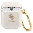 Guess GUA2UCG4GD AirPods cover gold/gold Glitter Collection