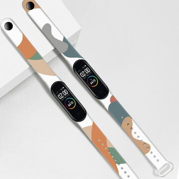 Hurtel Strap Moro Wristband for Xiaomi Mi Band 6 / Mi Band 5 Silicone Strap Camo Watch Bracelet (6)