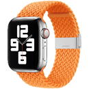 Strap Fabric Watch Band 8/7/6 / SE / 5/4/3/2 (41mm / 40mm / 38mm) Braided Fabric Strap Watch Bracelet Orange (10)