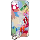 Hurtel Color Chain Case gel flexible elastic case cover with a chain pendant for Samsung Galaxy A72 4G multicolour  (4)