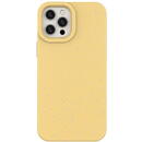 Eco Case Case for iPhone 12 Silicone Cover Phone Cover Yellow