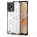 Hurtel Honeycomb case armored cover with a gel frame Realme C31 transparent