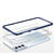 Husa Hurtel Clear 3in1 case for Samsung Galaxy S23 silicone cover with frame blue